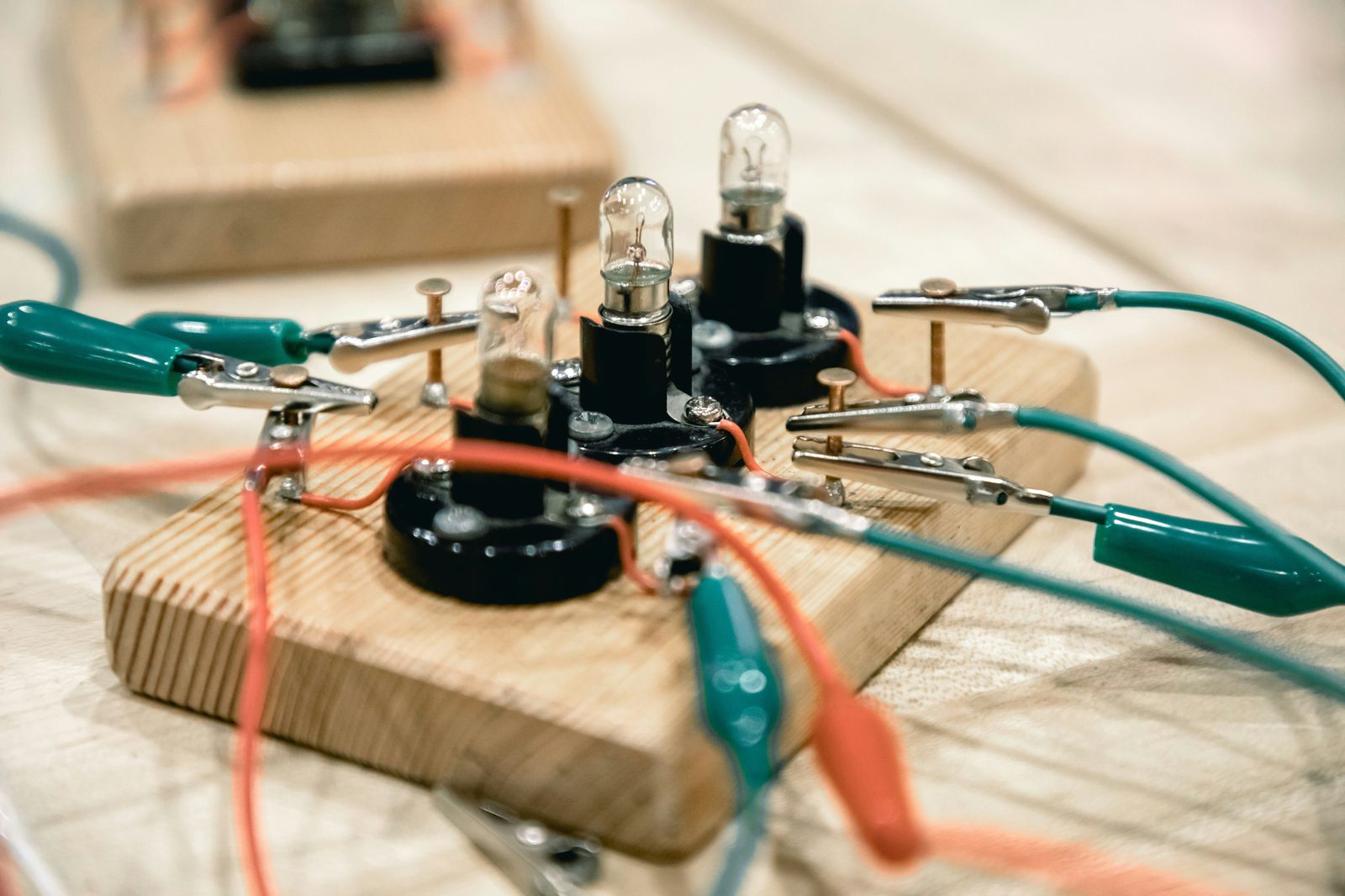 Image of a trade show featuring circuit breakers
