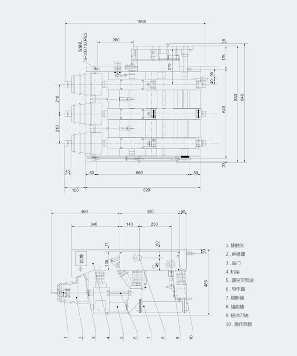 Main technical parameters