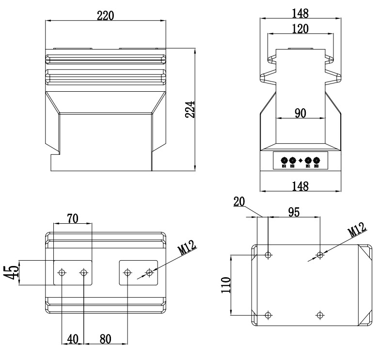 TOL-10 Current Transformer technical data sheet