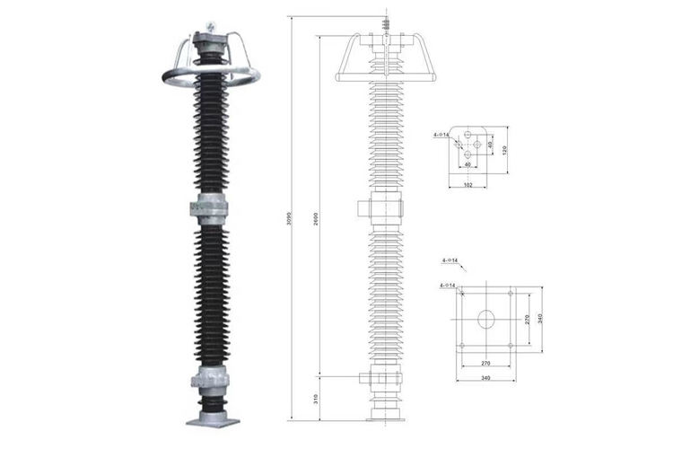 YH (HY) composite lightning arrester photo 5
